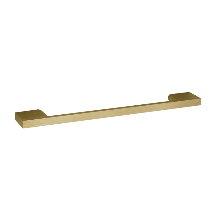 Fairford Omerg D Handle, Brushed Brass, 192mm Centres