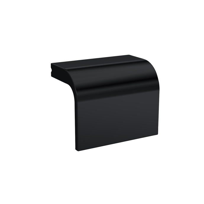 Fairford Square Drop Handle, Matt Black