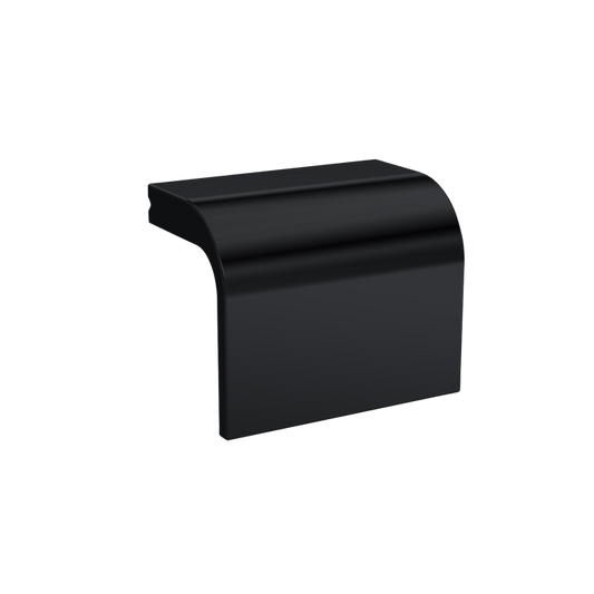 Fairford Square Drop Handle, Matt Black