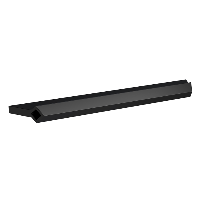 Fairford Profile Handle, Matt Black, 160mm Centres (H201)