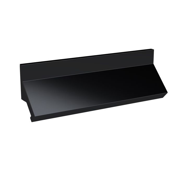 Fairford Profile Handle, Matt Black, 224mm Centres (H208)