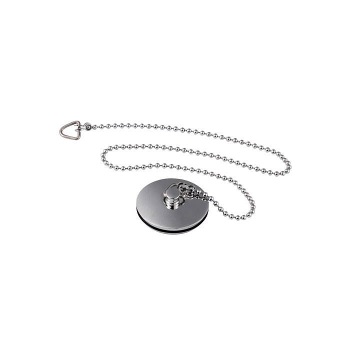 Fairford Chrome Bath Plug and Chain