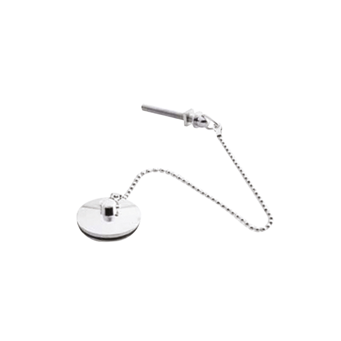 Fairford Chrome Basin Plug and Chain