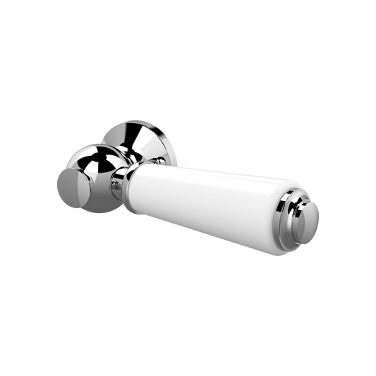 Fairford Chrome Ceramic Handle WC Lever