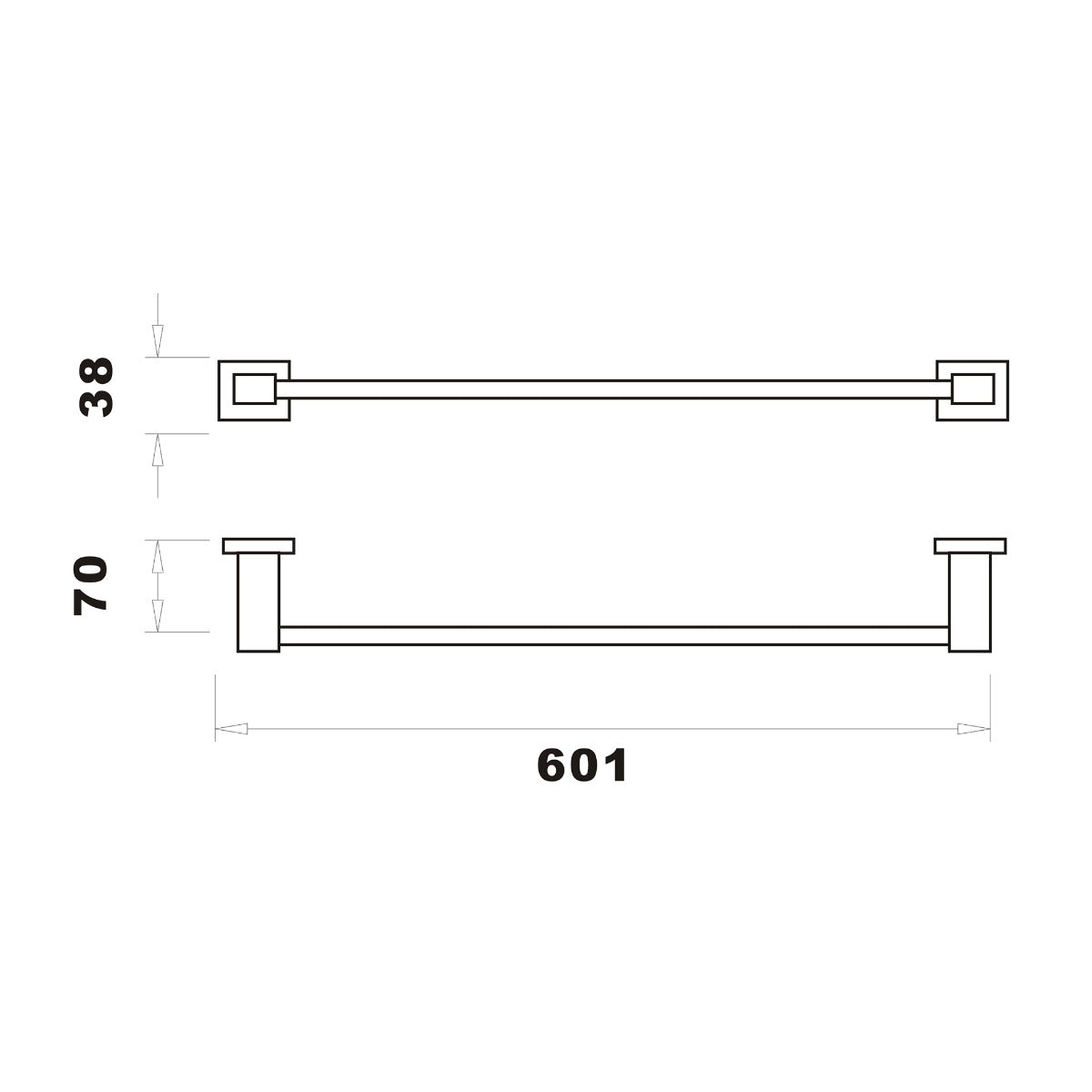 Fairford Brent Towel Bar