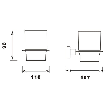 Fairford Brent Tumbler Holder and Cup