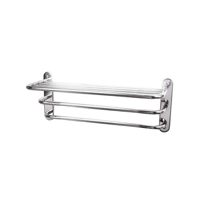 Fairford Chrome 3 Tier Towel Rack