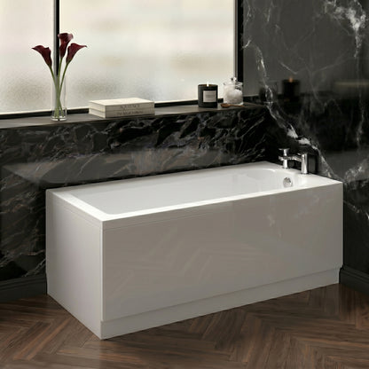 1500 x 700mm Steel Bath, 2TH