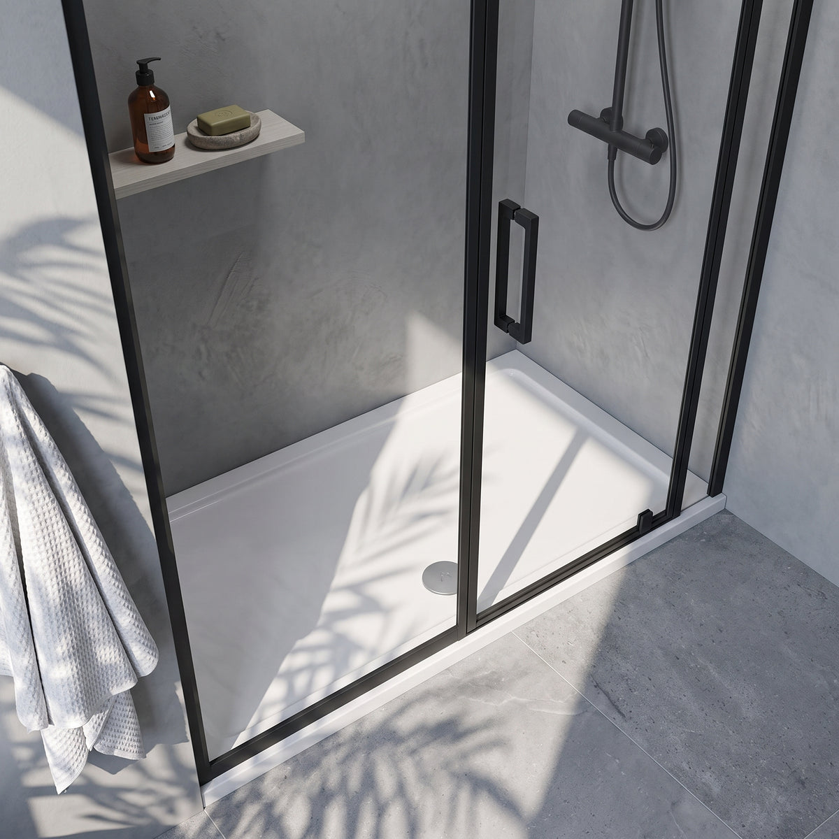 Fairford 1300 x 700mm Rectangular Shower Tray