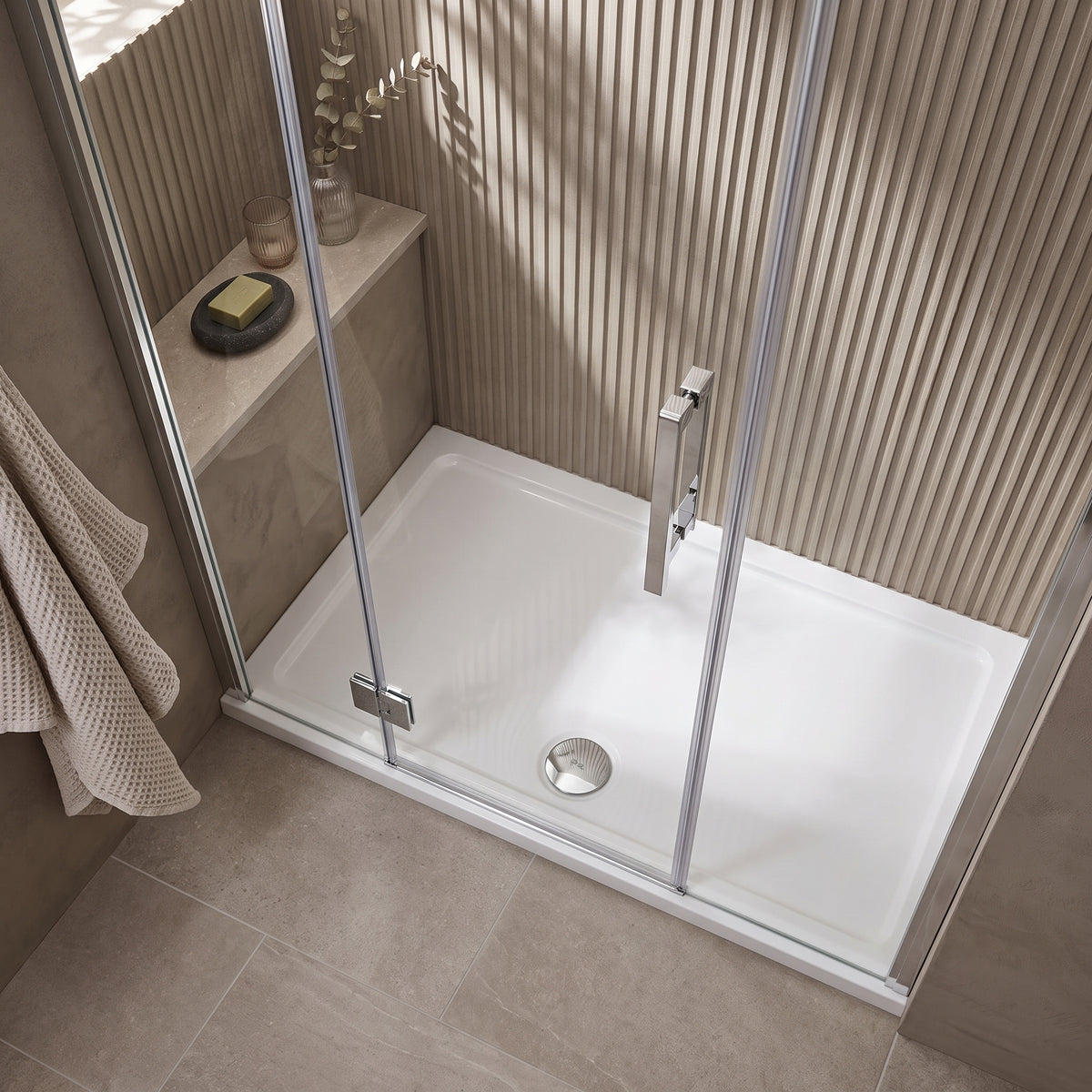 Fairford 1800 x 900mm Rectangular Shower Tray