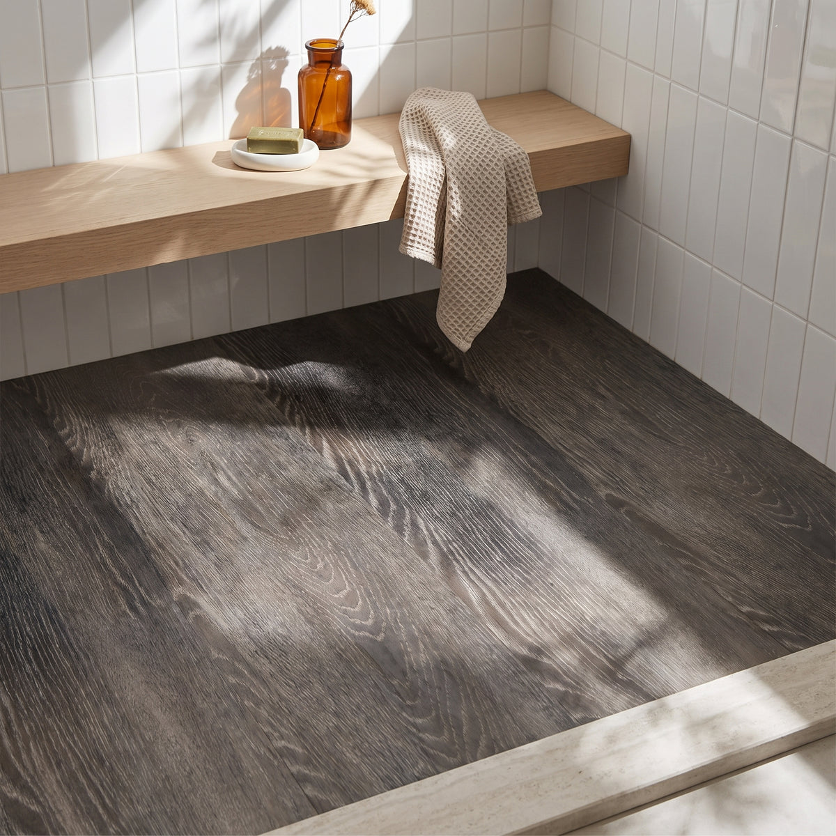 Fairford Antique Oak 1200 x 176mm Solidcore Waterproof Click Flooring Planks (Pack of 8) - 1.69m Per Pack
