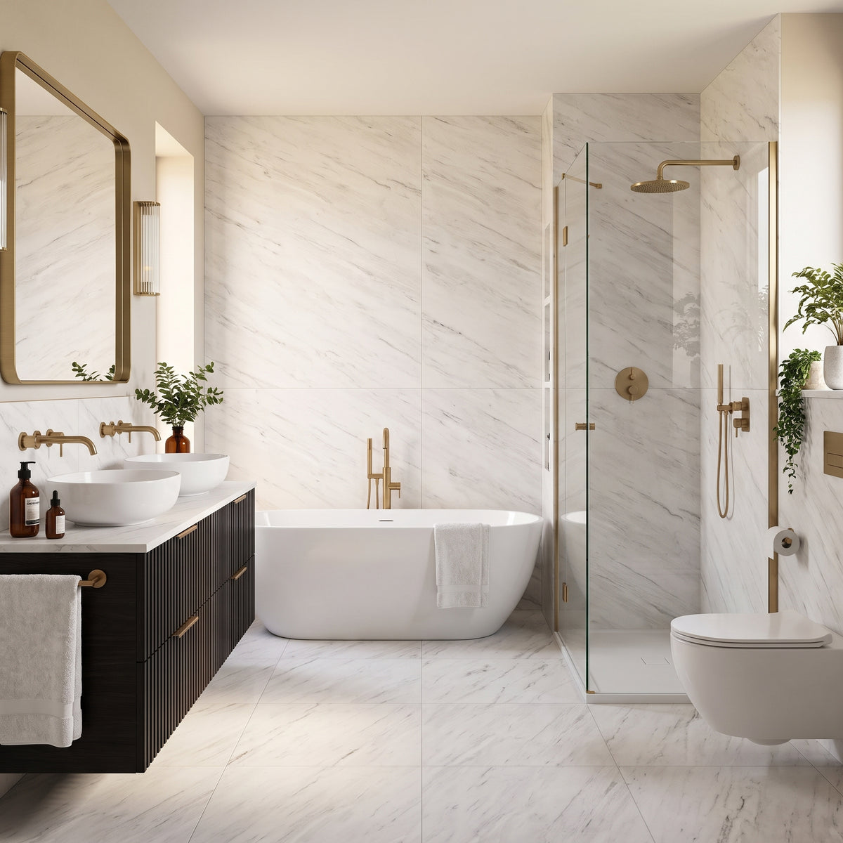 Hydraset Levanto Marble Square Edge 2400x1200mm