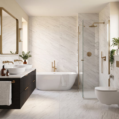 Hydraset Levanto Marble Square Edge 2400x1200mm