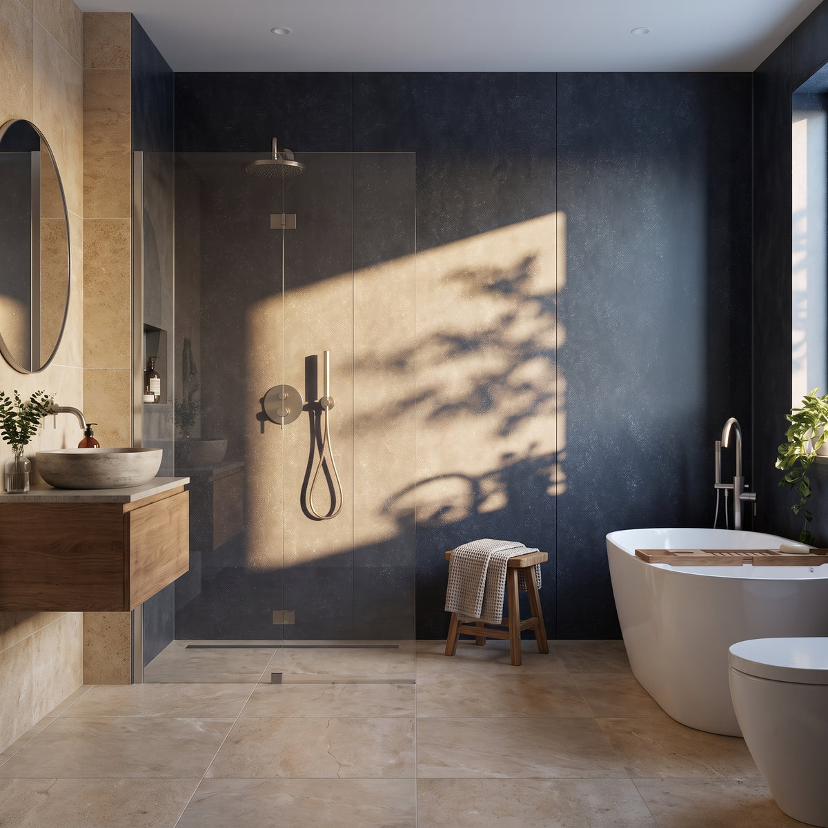 Hydraset Riven Slate Textured 1200 x 2400 Setlock Wall Panel