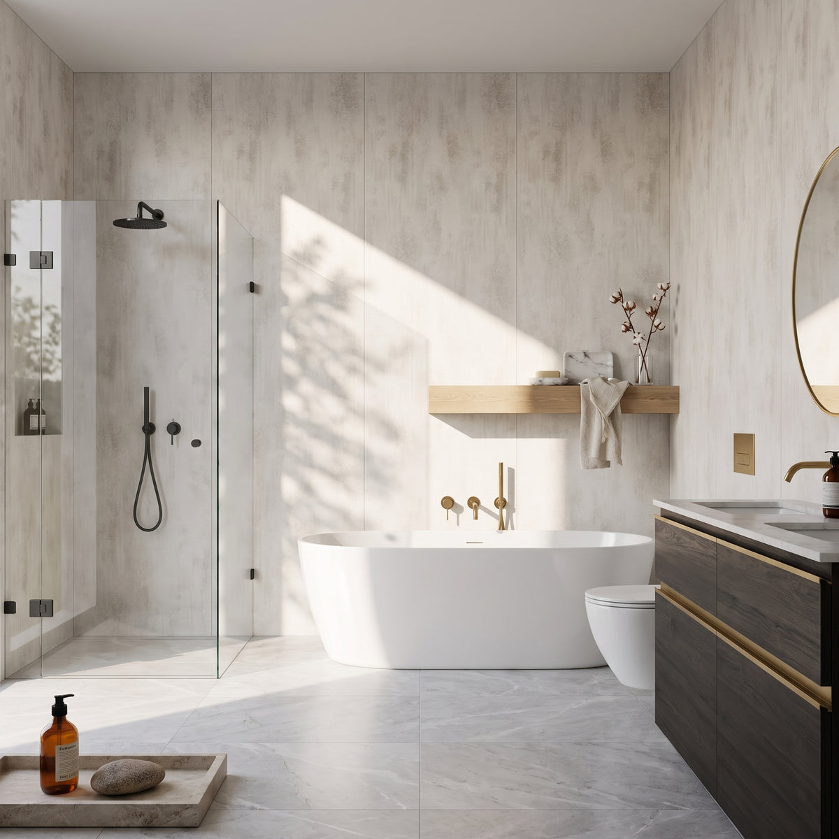 Hydraset White Gypsum 1200 x 2400 Setlock Wall Panel