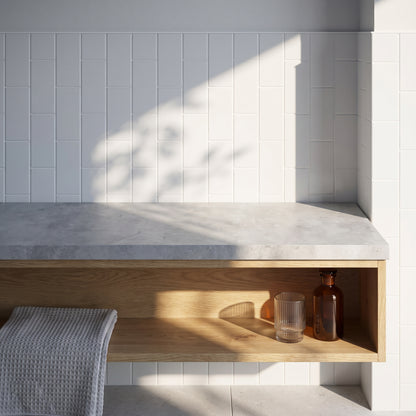 Fairford Bellato Grey Laminate Worktop 600 x 390 x 22mm
