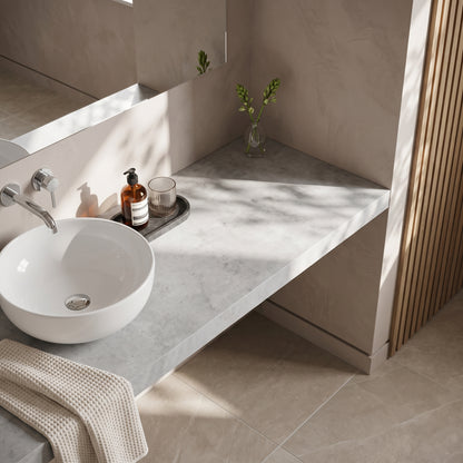 Fairford Bellato Grey Laminate Worktop 600 x 390 x 22mm
