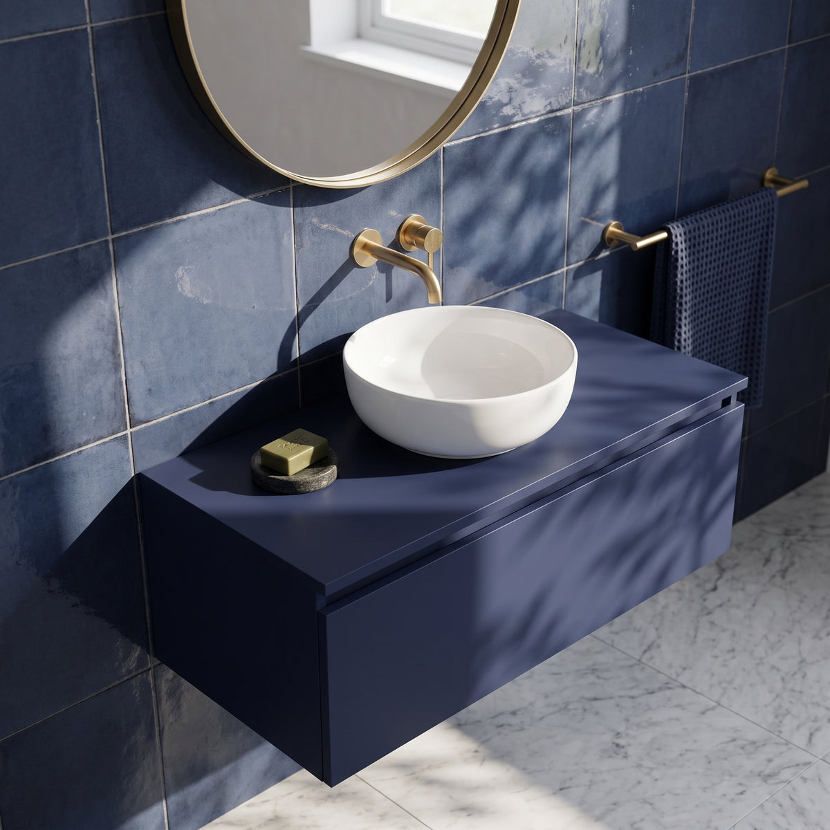 Fairford Midnight Blue 1200mm Worktop