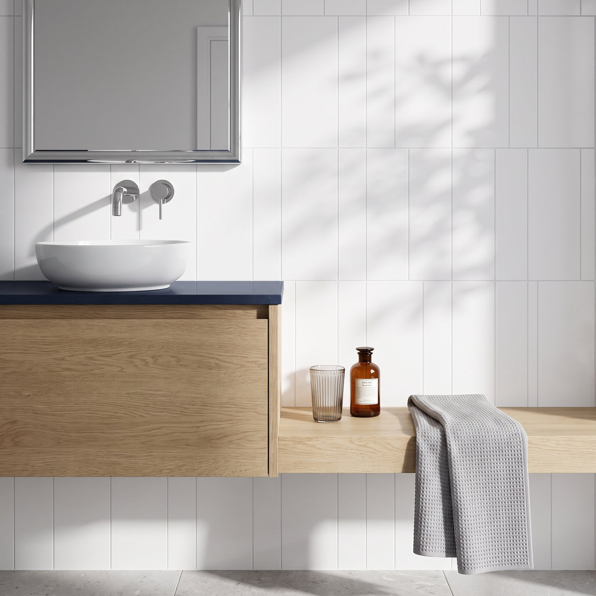 Fairford Midnight Blue Co-ordinating Worktop 800 x 390 x 18m