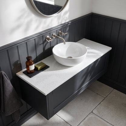 Fairford White Sparkle Laminate Worktop 1200 x 390 x 22mm