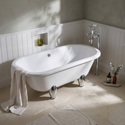 Fairford Bolsover 1700mm Freestanding Baths - Various Feet Options-Deacon Feet