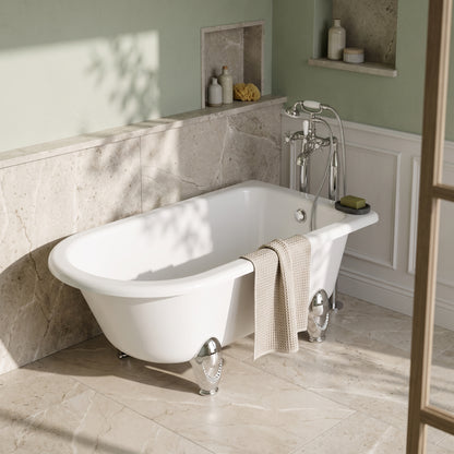 Fairford Middleham 1700mm Freestanding Bath with Deacon Feet