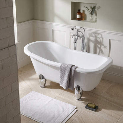 Fairford Portchester 1500mm Freestanding Baths - Various Feet Options-Deacon Feet