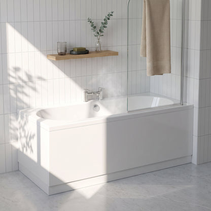 Fairford Ordo Pro Reinforced 1700 x 700mm Double Ended Straight Bath
