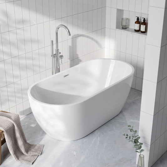 Fairford Bergamo 1655 x 750 x 580mm Freestanding Bath