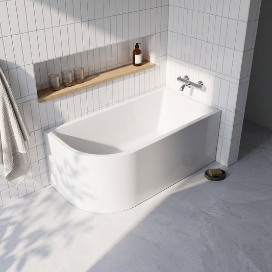 Fairford Reggio 1500 x 710 x 590mm Right Hand Corner Bath
