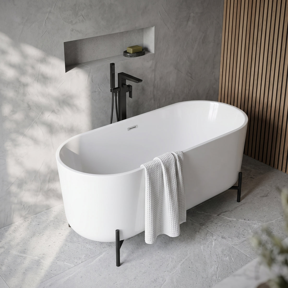 Fairford Revenna 1700 x 750 x 770mm Freestanding Bath