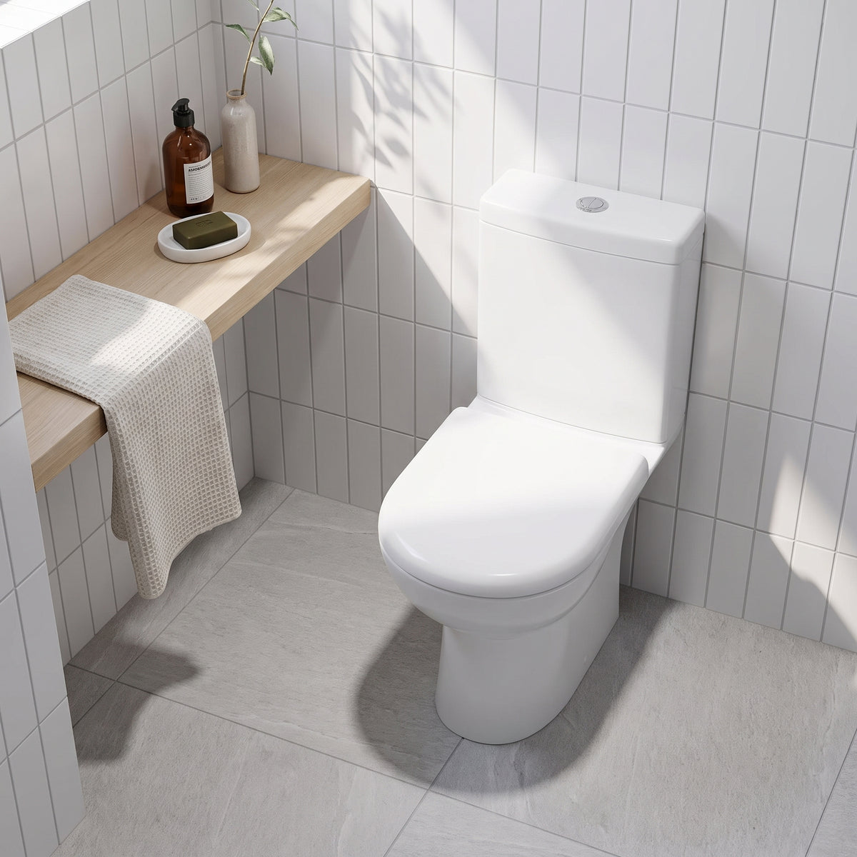 Fairford Kingsly Compact Close Coupled Toilet