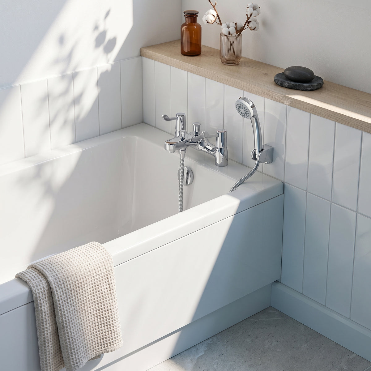 Fairford Quarter Turn Bath Shower Mixer