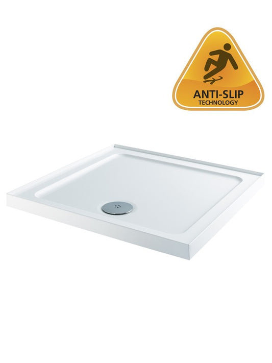 Fairford 900 x 900mm Antislip 4 Upstand Shower Tray