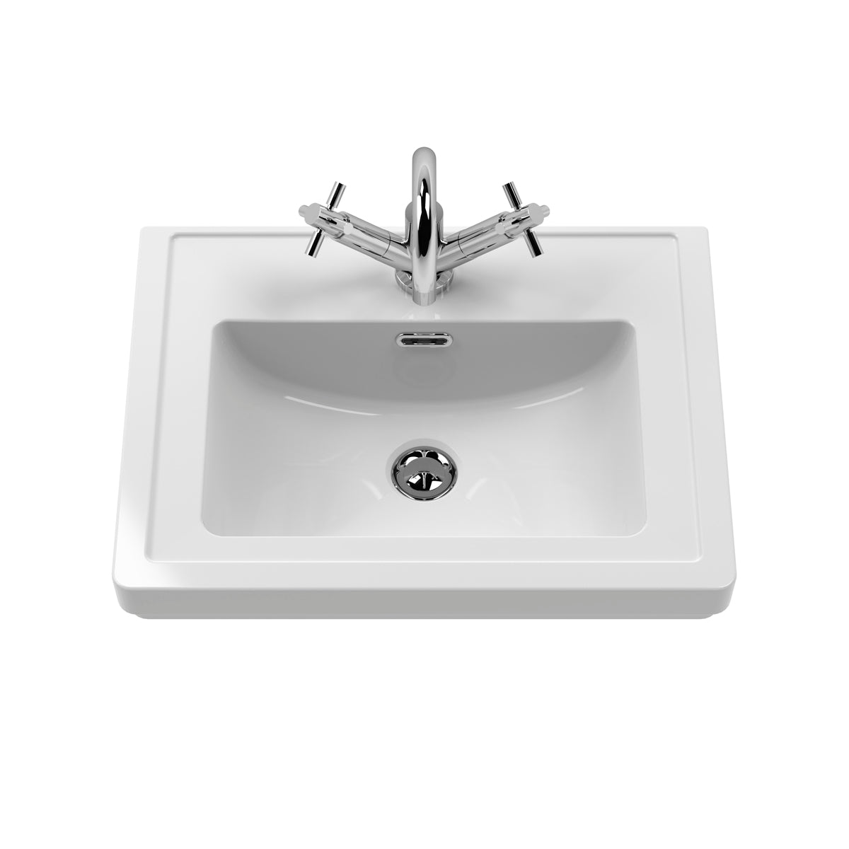 Fairford Juliette 500mm Indigo Blue 1 Tap Hole Floorstanding Vanity Unit