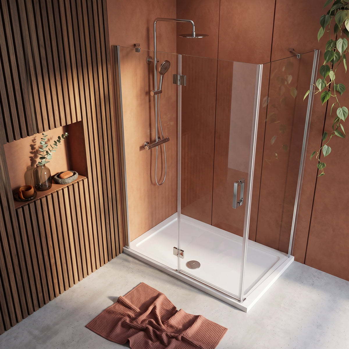 Fairford 1400 x 760mm Rectangular Shower Tray