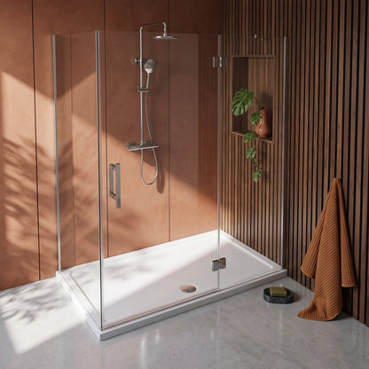 Fairford 1400 x 760mm Rectangular Shower Tray