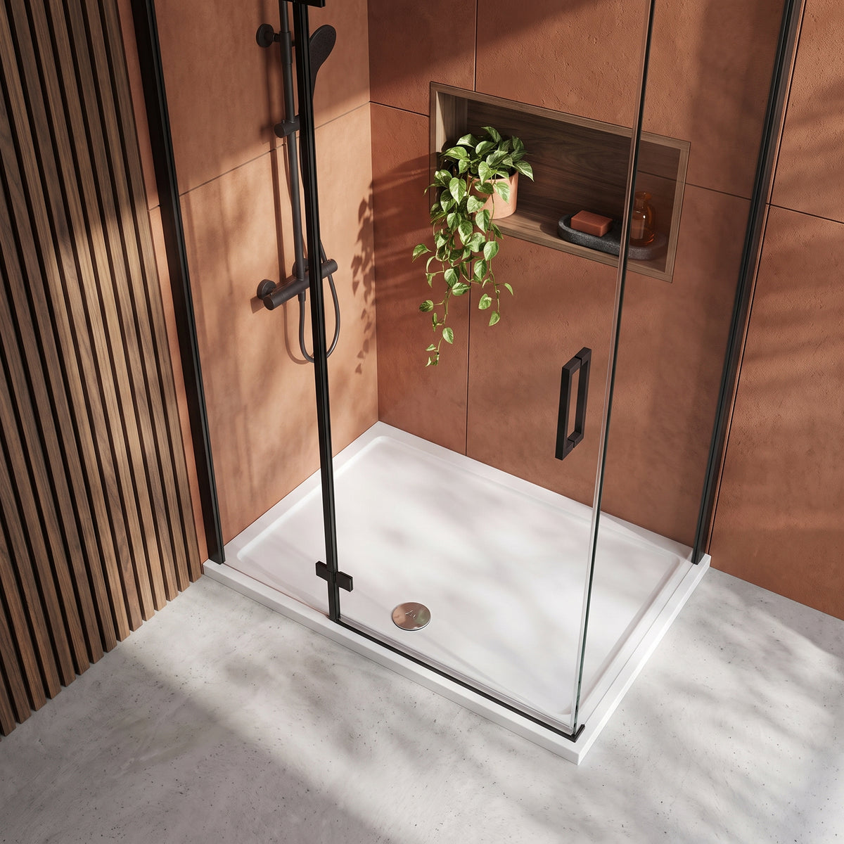 Fairford 1200 X 900mm Rectangular Shower Tray