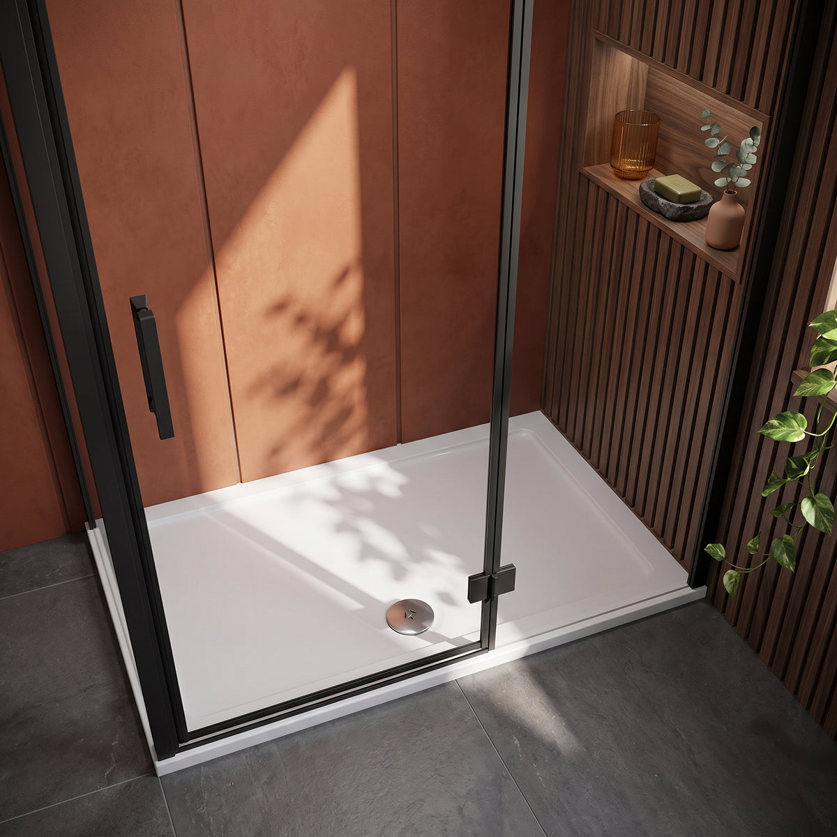 Fairford 1600 X 700mm Rectangular Shower Tray