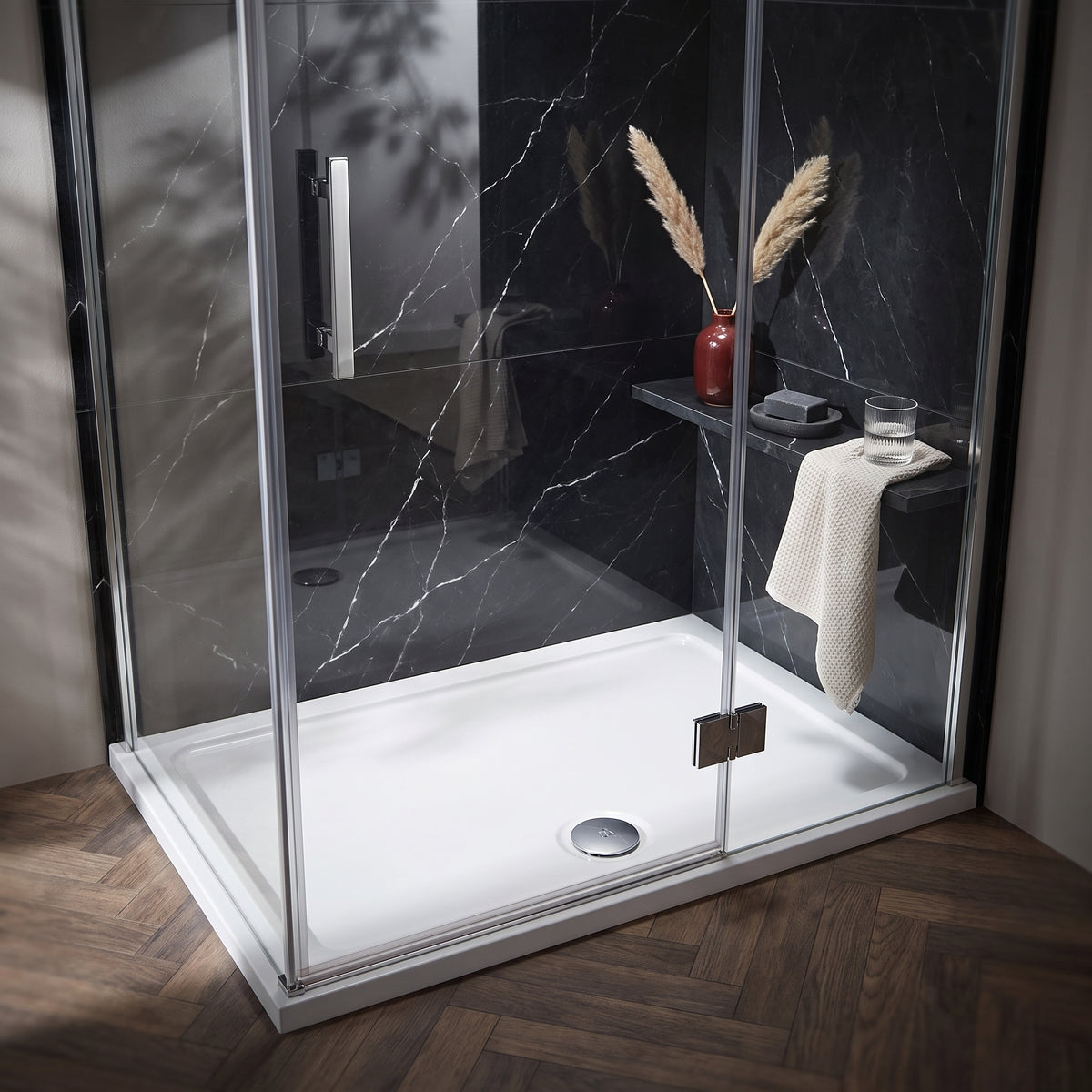 Fairford 800 x 700mm Rectangular Shower Tray