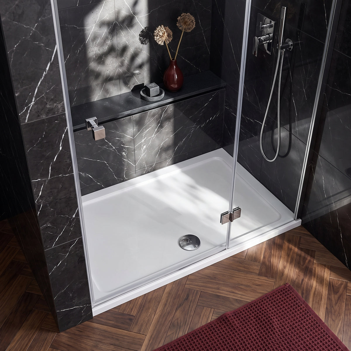Fairford 800 x 760mm Rectangular Shower Tray