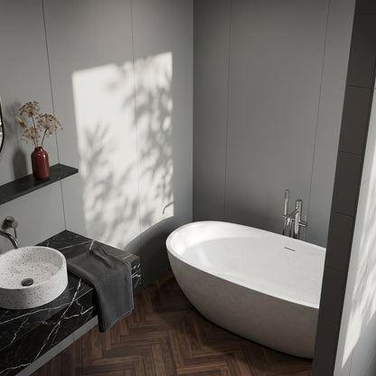 Hydraset Dust Grey Matt 1200 x 2400 Square Edge Wall Panel