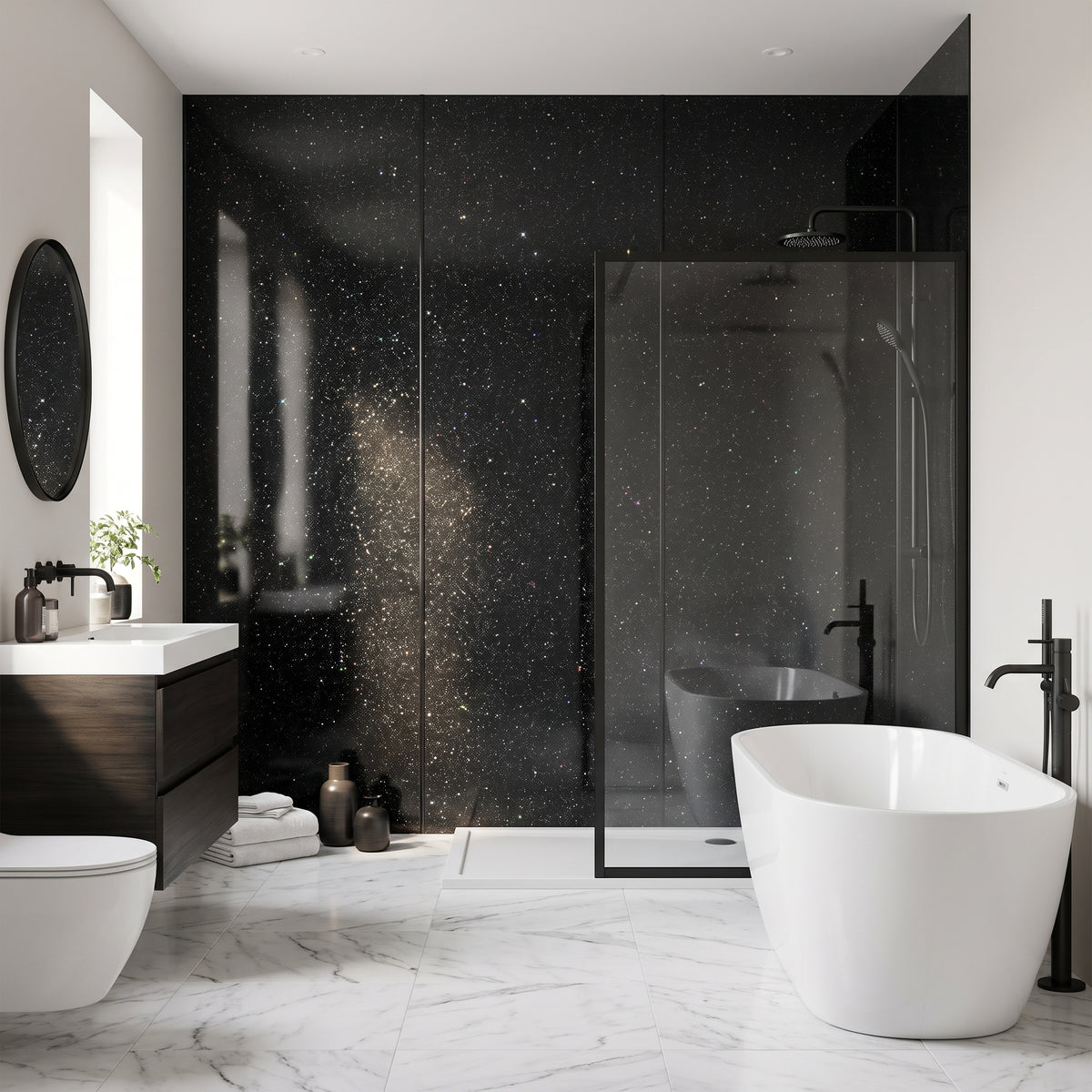 Hydraset Midnight Sparkle Setlock 2400 x 1200
