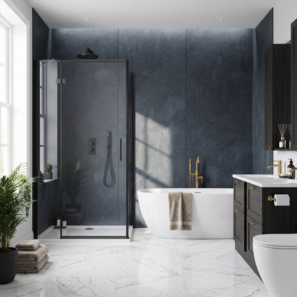 Hydraset Riven Slate Matt 1200 x 2400 Square Edge Wall Panel