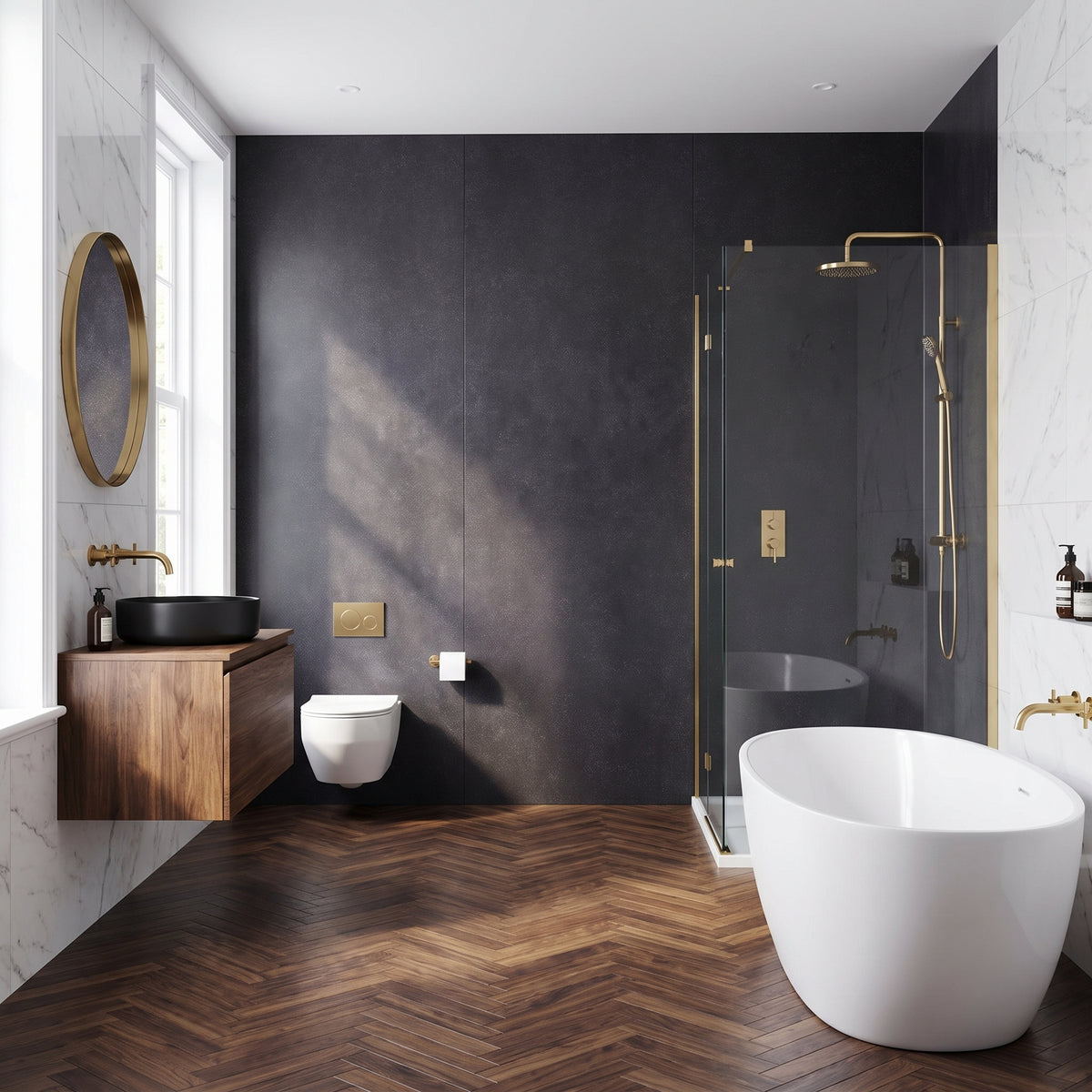 Hydraset Riven Slate Textured 1200 x 2400 Square Edge Wall Panel