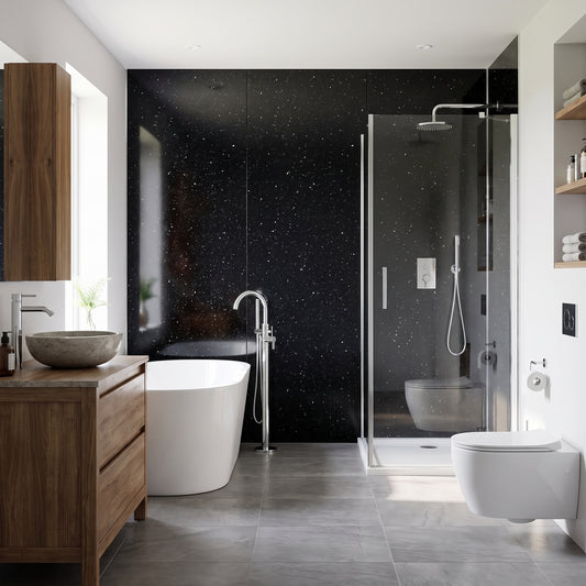 Hydraset Stardust Gloss 1200 x 2400 Setlock Wall Panel