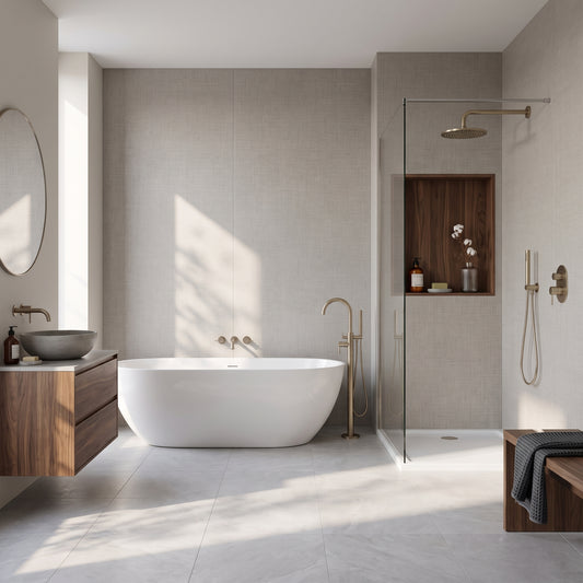 Hydraset Taupe Brocade Setlock 2400 x 1200