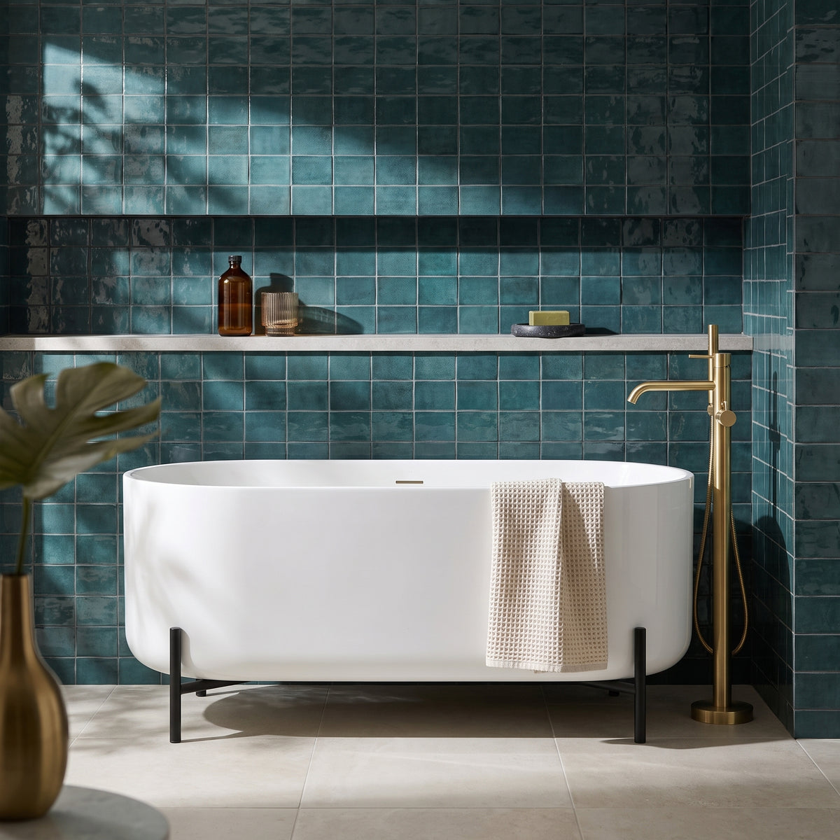 Fairford Ravenna 1600 x 750 x 770mm Freestanding Bath