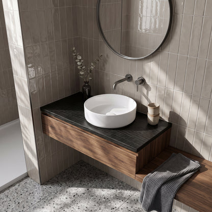 Fairford Charcoal Woodgrain Co-ord Worktop 800x390x18mm