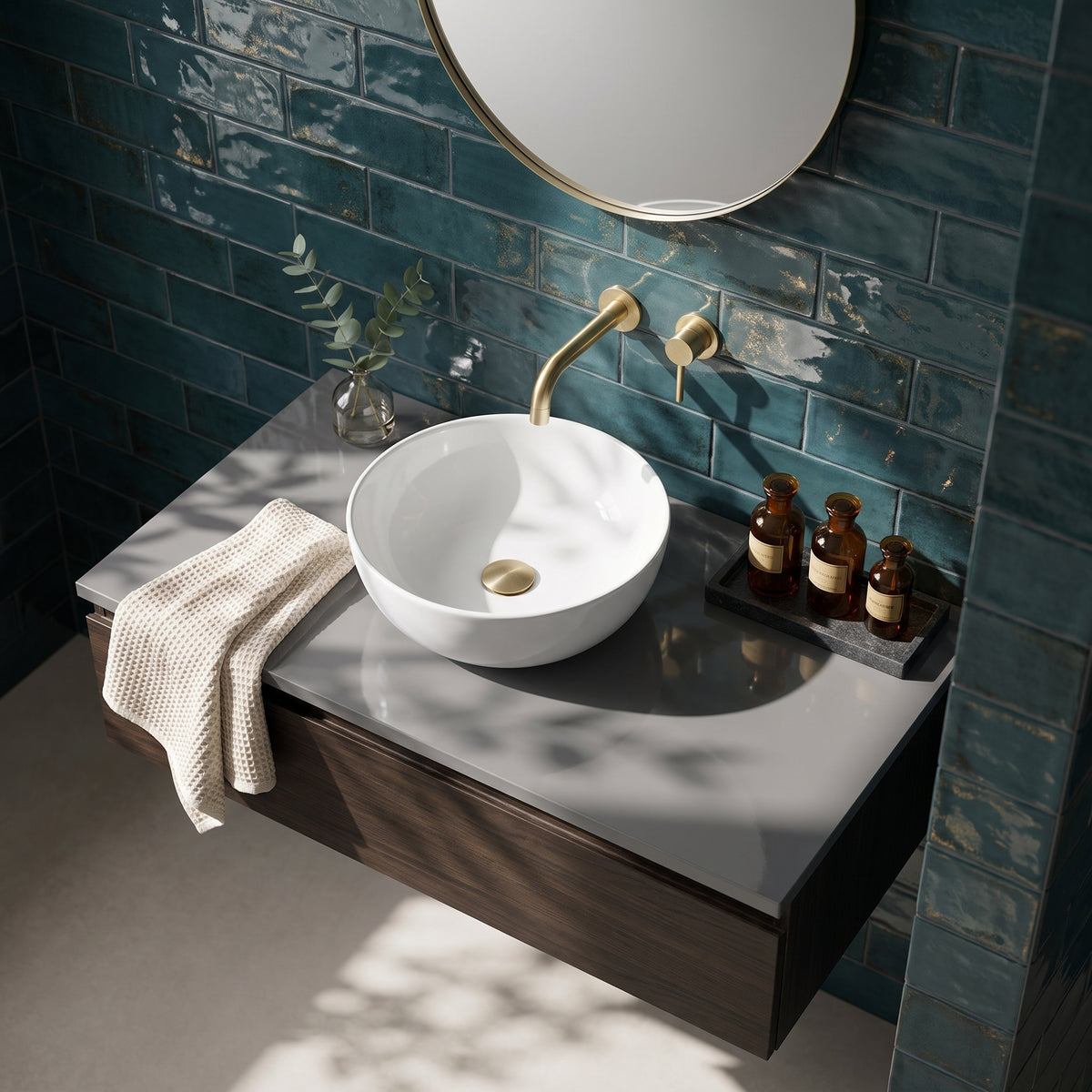 Fairford Gloss Grey Co-ordinating Worktop 600 x 390 x 18mm